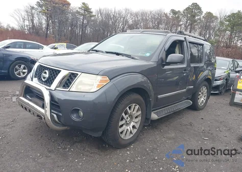 2011 Nissan Pathfinder Le z USA, uszkodzony, nr VIN 5N1AR1NB9BC608378